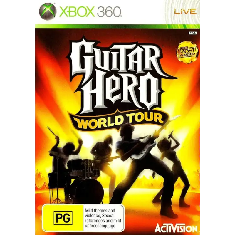 GUITAR HERO WORLD TOUR
