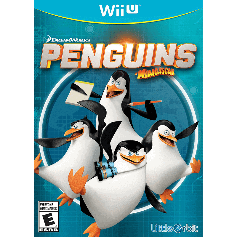 PENGUINS OF MADAGASCAR WIIU (SEMI-NOVO)