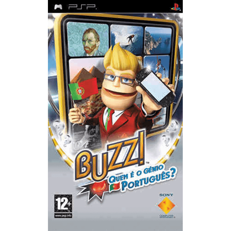 BUZZ! QUEM É O GÉNIO PORTUGUÊS PSP (SEMI-NOVO)