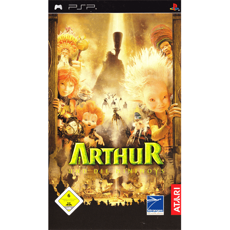ARTHUR AND THE INVISIBLES THE GAME PSP FC
