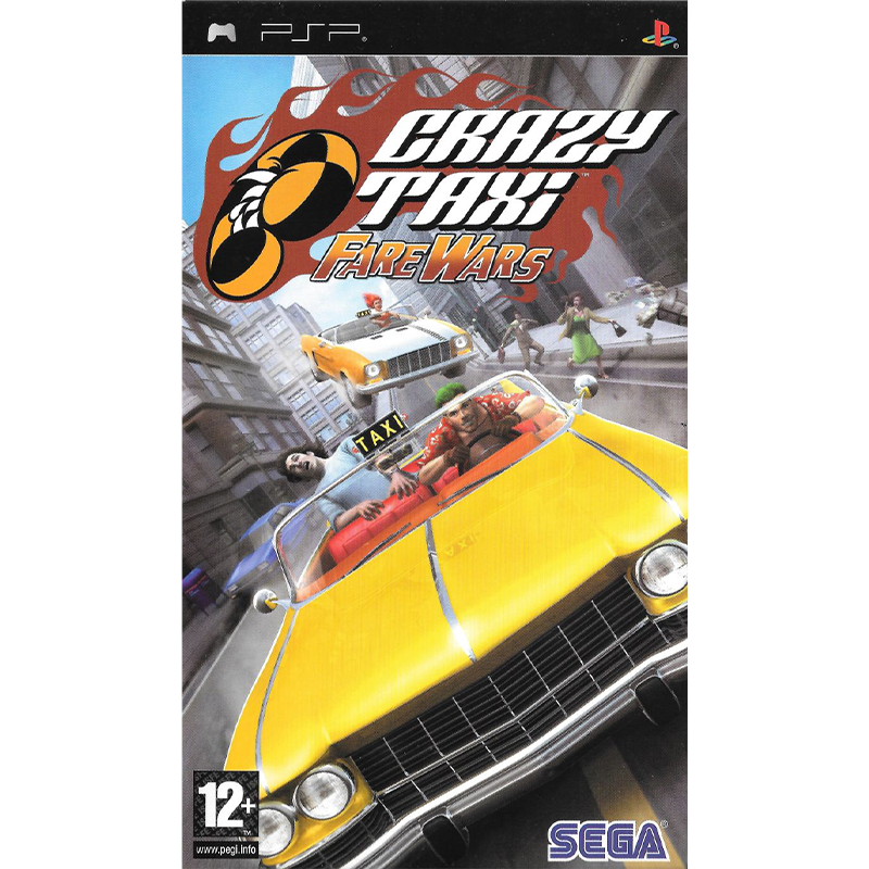 CRAZY TAXI FARE WARS PSP