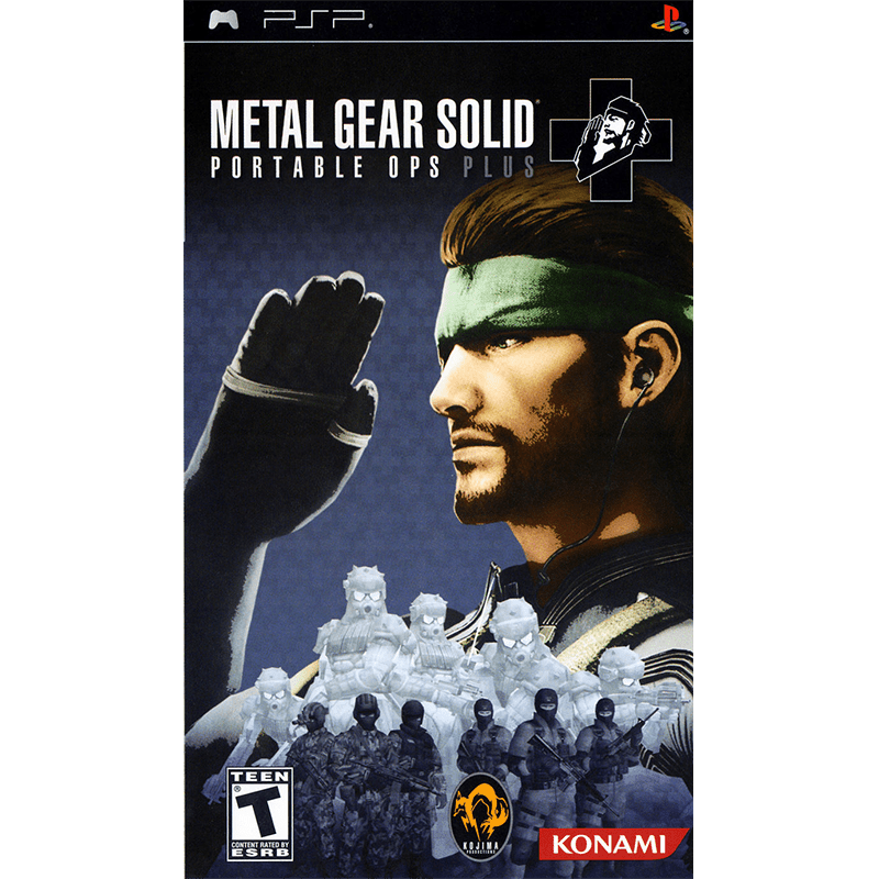 METAL GEAR SOLID PORTABLE OPS PLUS PSP (SEMI-NOVO)