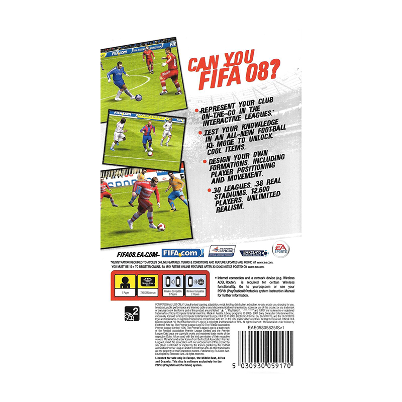 FIFA SOCCER 2008 PSP - Image 3