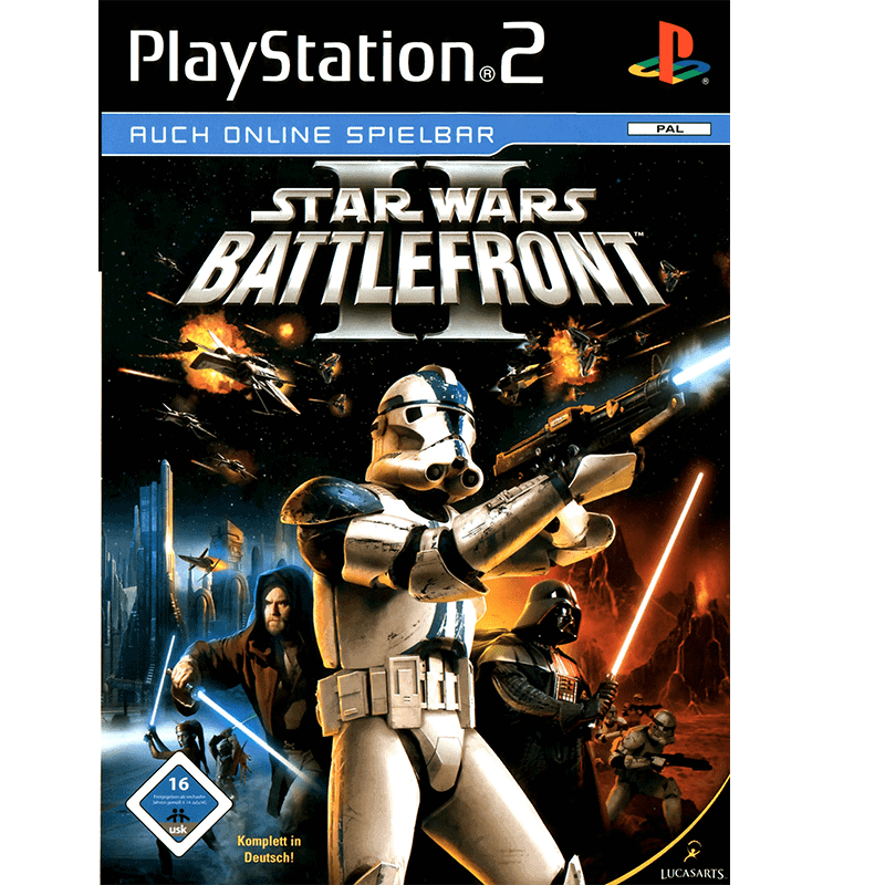 STAR WARS BATTLEFRONT II PS2