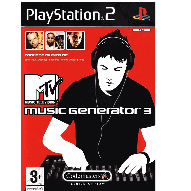 MUSIC GENERATOR 3 PS2 X800
