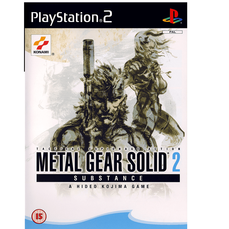 METAL GEAR SOLID 2 SUBSTANCE PS2