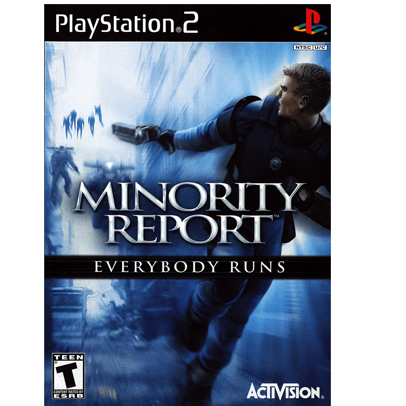 MINORITY REPORT PS2 X800