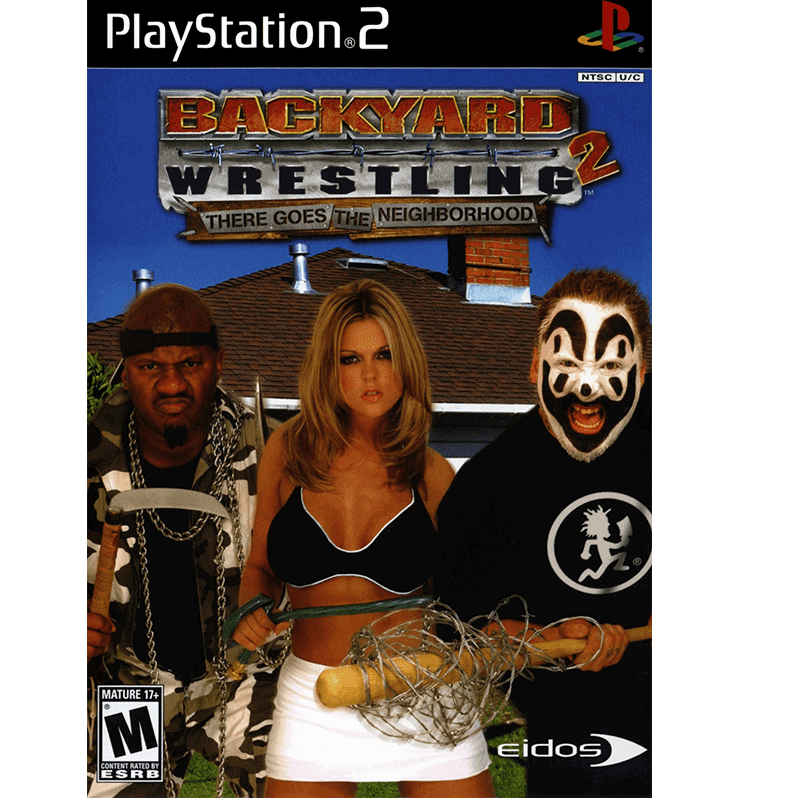 BACKYARD WRESTLING 2 THERE GOES THE NEIGHBORHOOD PS2