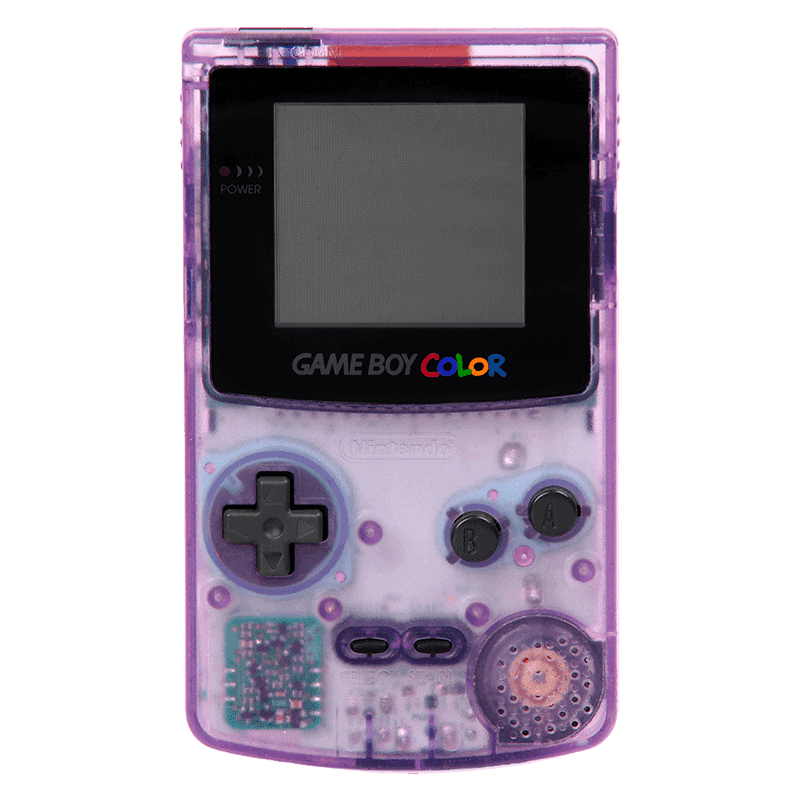 GAME BOY COLOR (ROXO TRANSPARENTE)