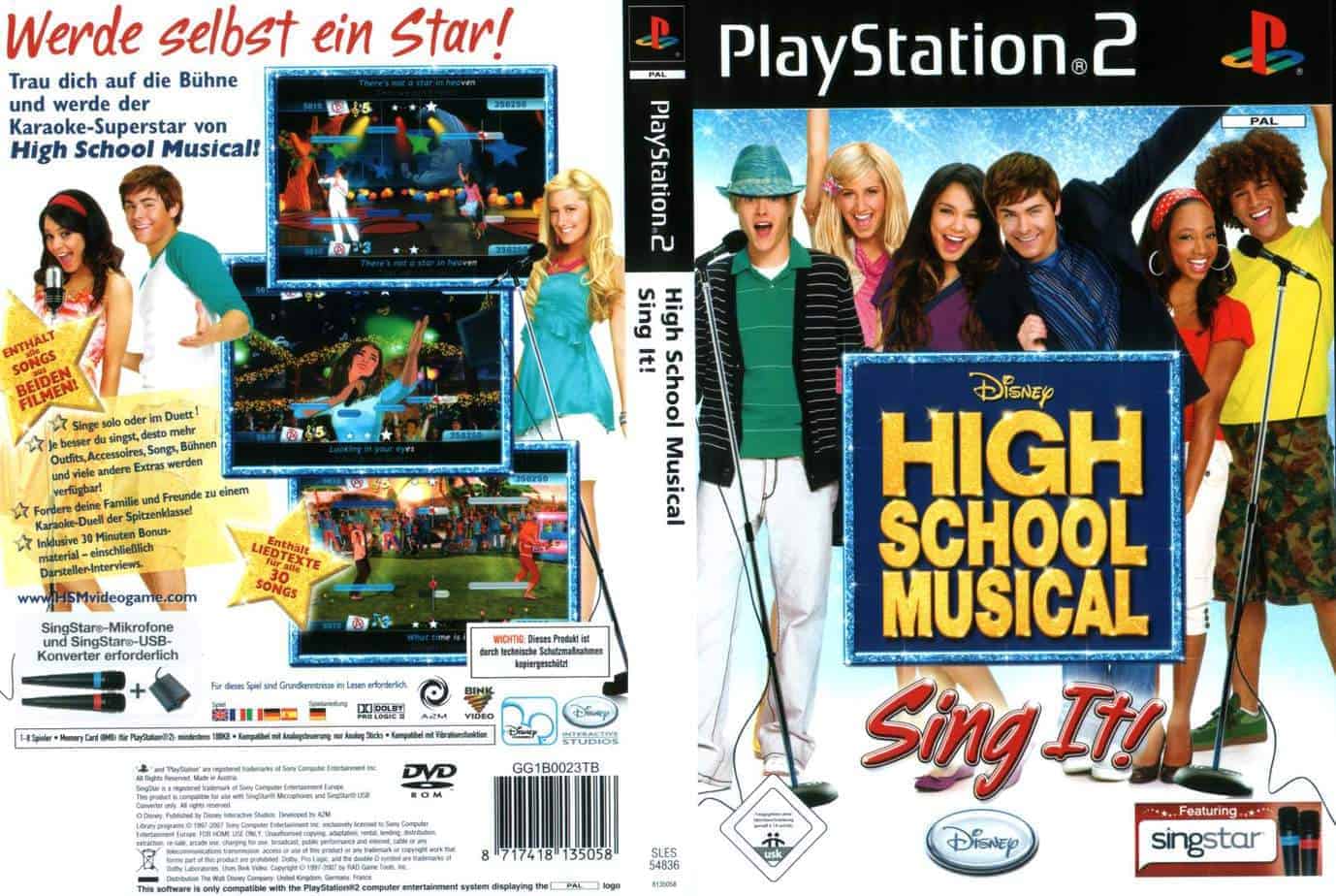 HIGH SCHOOL MUSICAL SING IT! PS2 (SEMI-NOVO) - Image 4