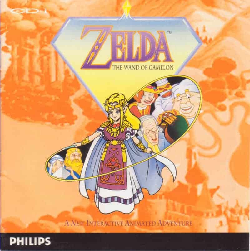ZELDA THE WAND OF GAMELON CDI
