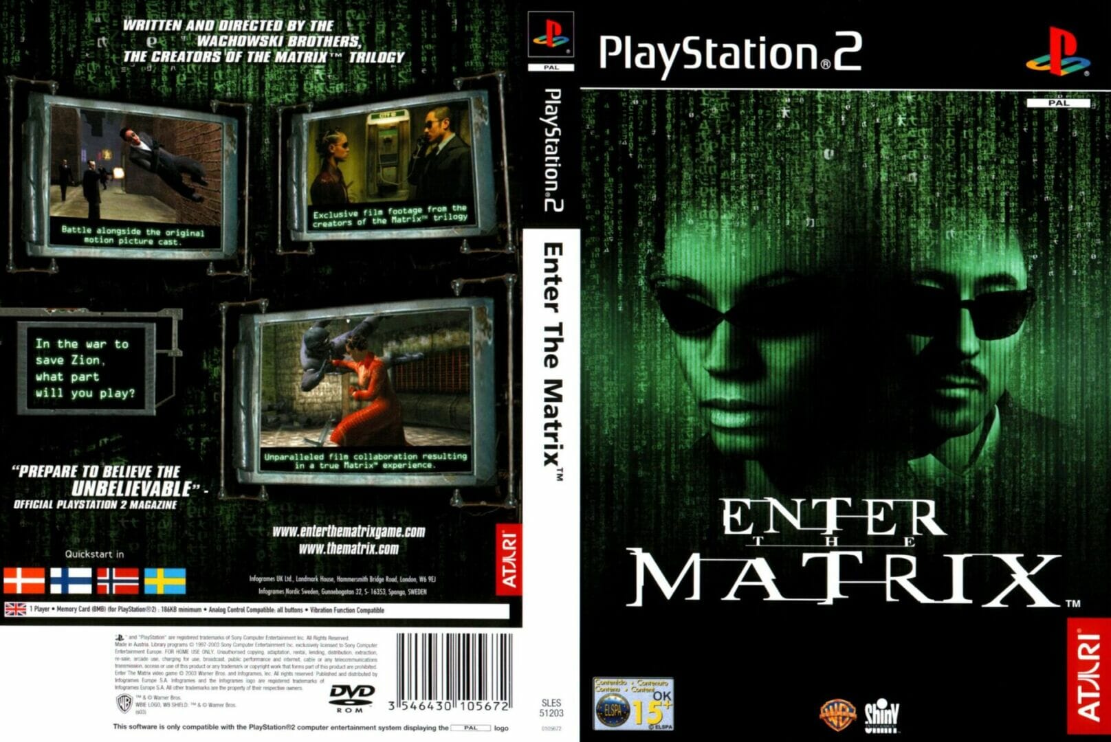 ENTER THE MATRIX (PLATINUM) PS2 (SEMI-NOVO) - Image 4