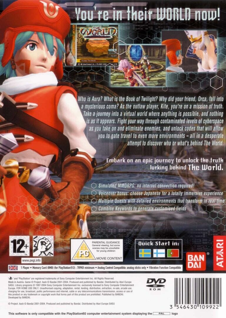 .HACK INFECTION PART 1 PS2 (SEMI-NOVO) - Image 3