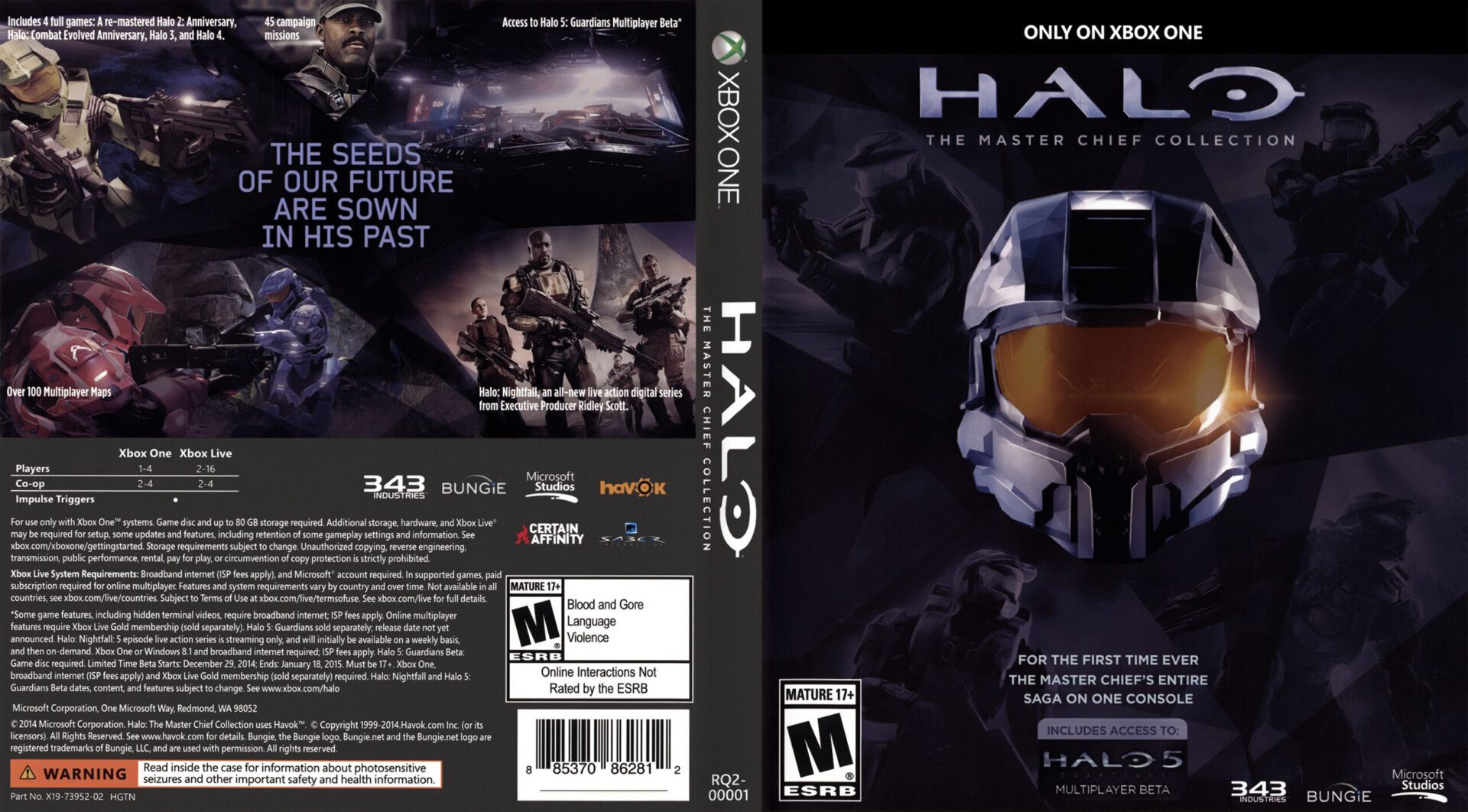 HALO THE MASTER CHIEF COLLECTION XBOX ONE - Image 3