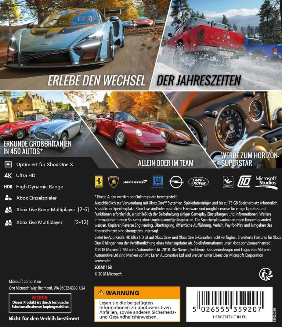 FORZA HORIZON 4 XBOX ONE (SEMI-NOVO) - Image 2