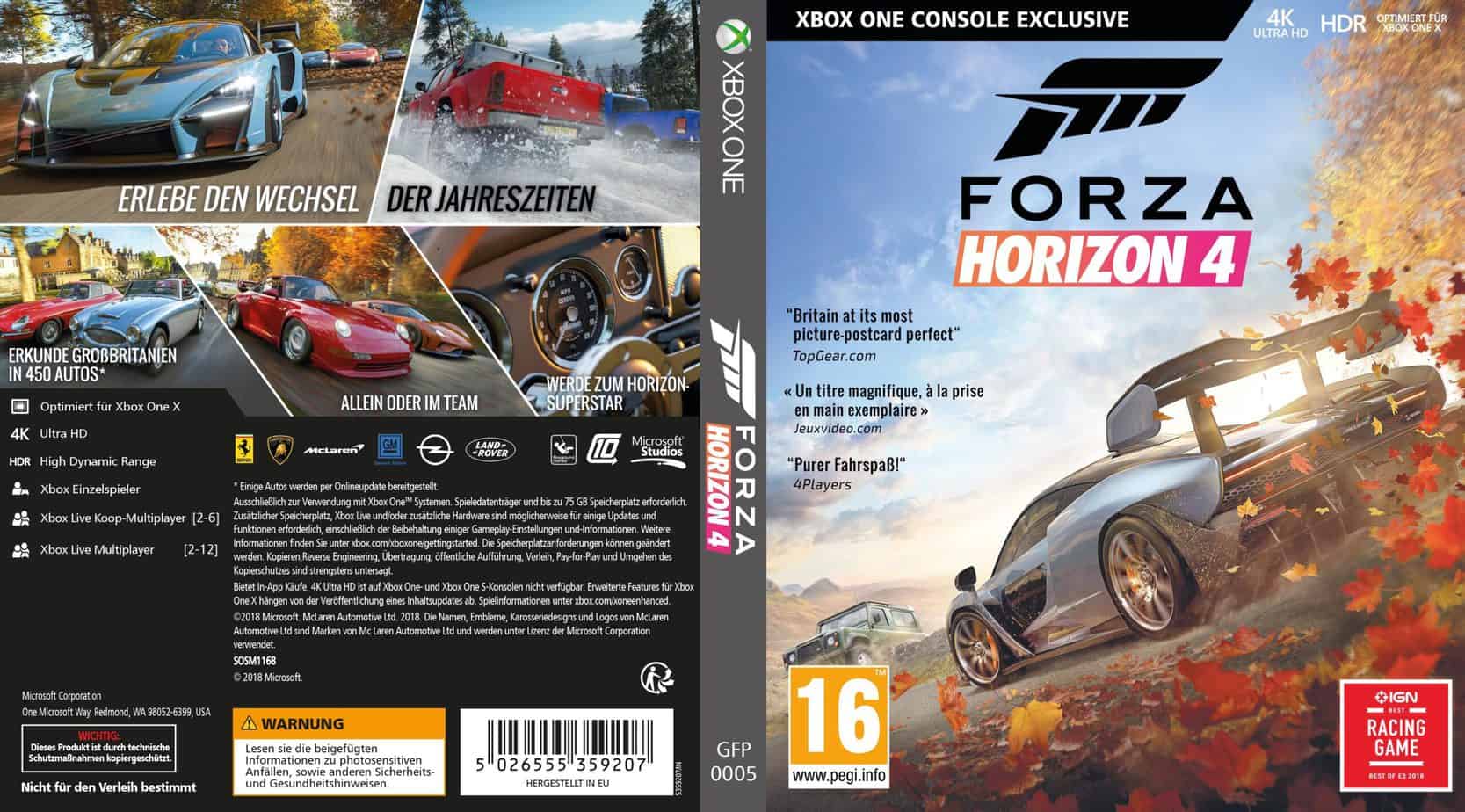 FORZA HORIZON 4 XBOX ONE (SEMI-NOVO) - Image 3