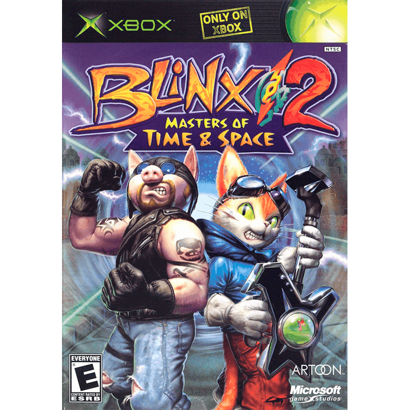 BLINX 2 MASTERS OF TIME AND SPACE XBOX