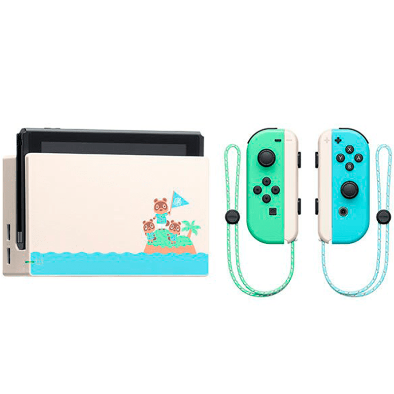 CONSOLA NINTENDO SWITCH ANIMAL CROSSING: NEW HORIZONS BUNDLE