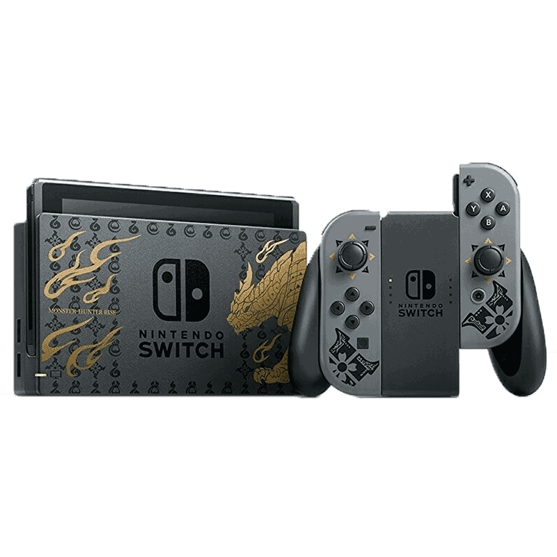 CONSOLA NINTENDO SWITCH MONSTER HUNTER RISE BUNDLE