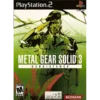 METAL GEAR SOLID 3 SUBSISTENCE PS2