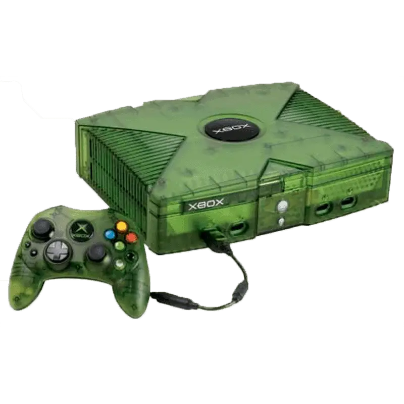 CONSOLA XBOX CRYSTAL GREEN