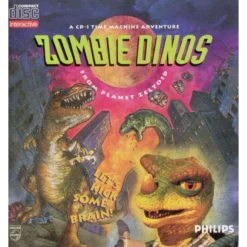 ZOMBIE DINOS FROM PLANET ZELTOID CDI