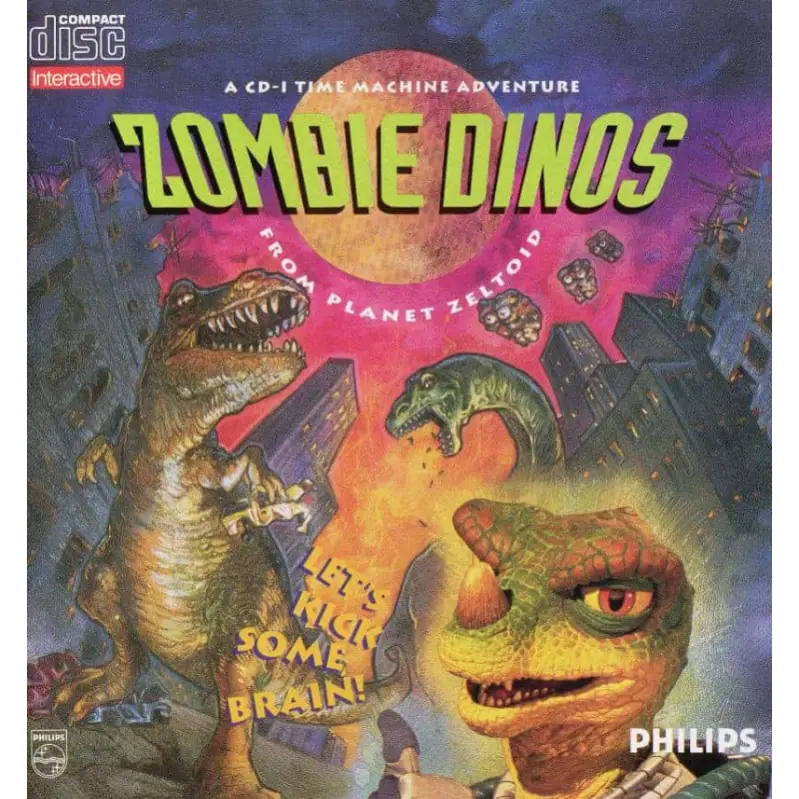 ZOMBIE DINOS FROM PLANET ZELTOID CDI