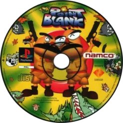 POINT BLANK PS1 CD