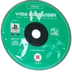 WING COMMANDER IV PS1 CD4