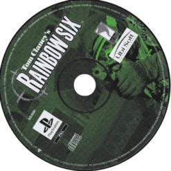 TOM CLANCYS RAINBOW SIX PS1 CD