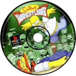 THE SIMPSONS WRESTLING PS1 CD