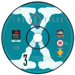 THE X FILES GAME PS1 CD3