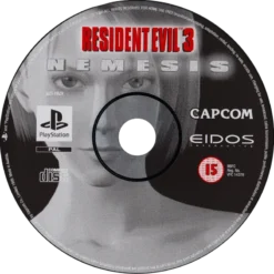 RESIDENT EVIL 3 NEMESIS PS1 CD