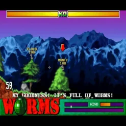 WORMS PSX PLATINUM PS1 IG