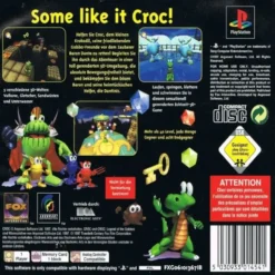 CROC LEGEND OF THE GOBBOS PS1 BC