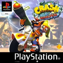 CRASH BANDICOOT WARPED (PLATINUM) PS1