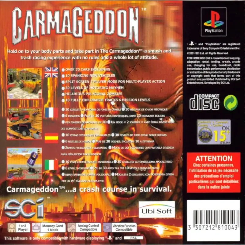 CARMAGEDDON PSX - Image 2