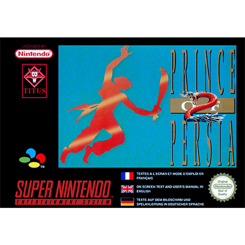 PRINCE OF PERSIA 2 SN (S/CAIXA, S/MANUAIS)