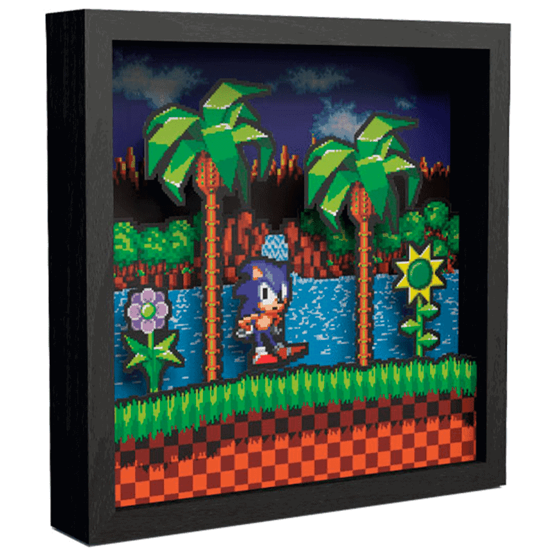 PIXEL FRAMES SONIC IDLE POSE L 800X800