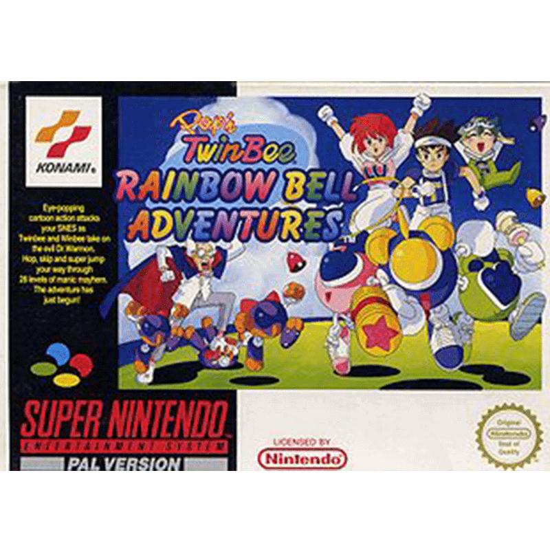 POP`N TWINBEE RAINBOW BELL ADVENTURES SN (S/CAIXA, S/MANUAIS)
