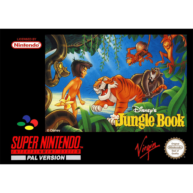 DISNEY`S THE JUNGLE BOOK SN (S/CAIXA, S/MANUAIS)