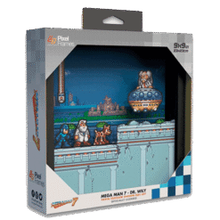 PIXEL FRAMES MEGA MAN 7 DR. WILY (L) 23CMX23CM