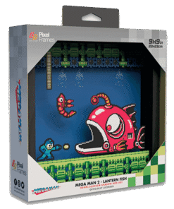 PIXEL FRAMES MEGA MAN 2 LANTERN FISH (L) 23CMX23CM