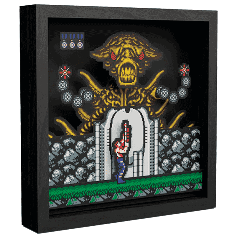 PIXEL FRAMES CONTRA ALIEN BOSS NES L 800x800 1
