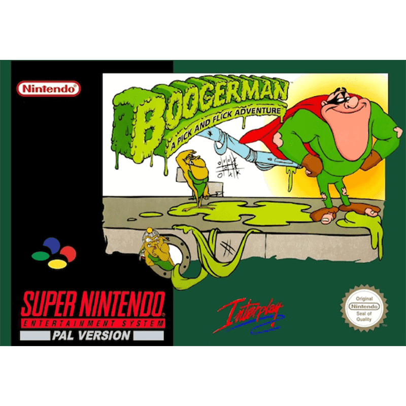 BOOGERMAN PICK AND FLICK ADVENTURE SN (S/CAIXA, S/MANUAIS)