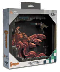 PIXEL FRAMES CASTLEVANIA SYMPHONY OF THE NIGHT (SCYLLA BOSS FIGHT) (L) 23CMX23CM