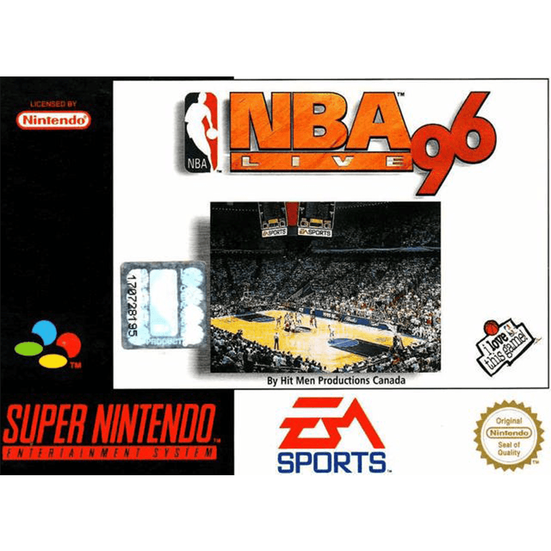 NBA LIVE 96 SN (S/CAIXA, S/MANUAIS)