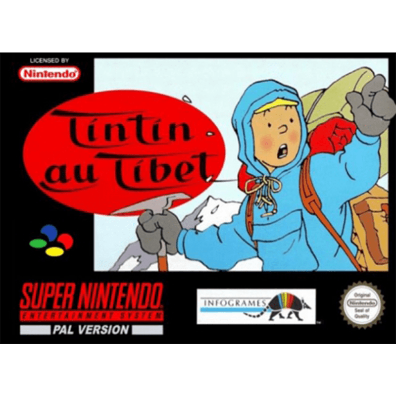 TINTIM AU TIBET SN (S/CAIXA, S/MANUAIS)