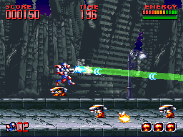 SUPER TURRICAN SN (S/CAIXA, S/MANUAIS) - Image 6