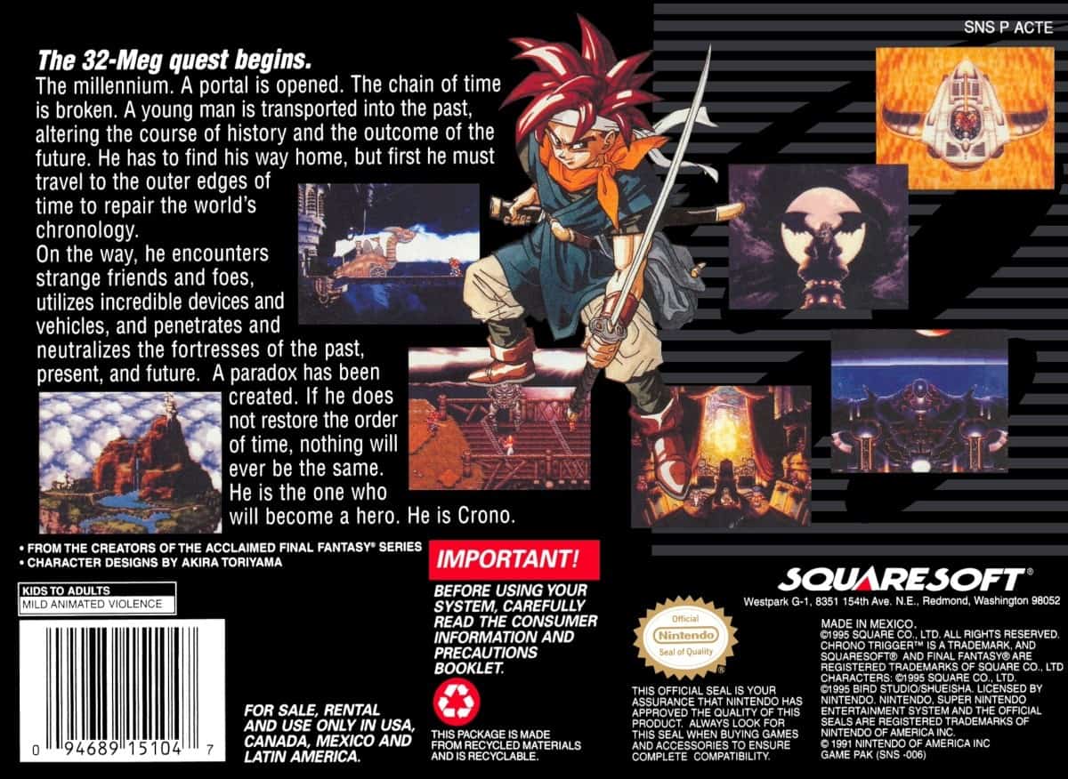 CHRONO TRIGGER SN - Image 2